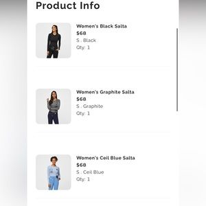 Figs salta bodysuit (3 colors)